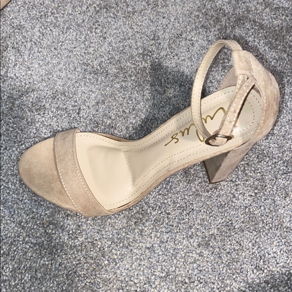 Nude Strap Heels